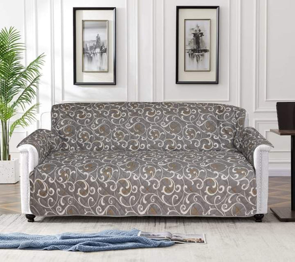 Quilted Print Design Sofa Covers QP-01