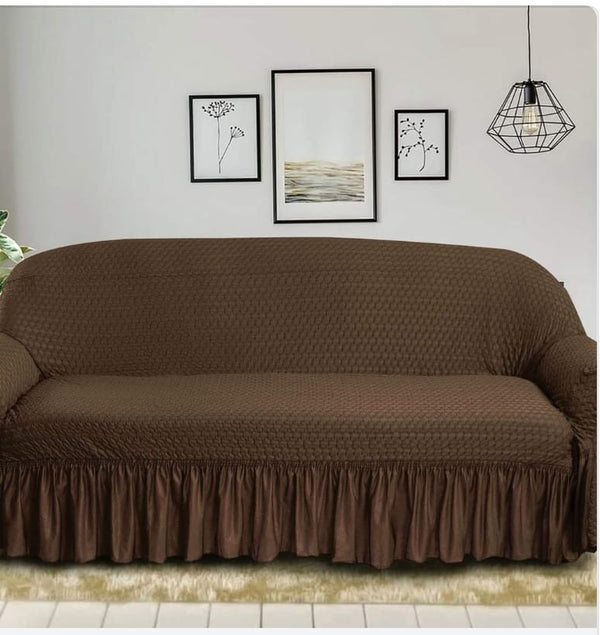 Premium Quality Butterfly Sofa covers-Brown