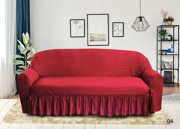 Premium Quality Butterfly Sofa covers-Red