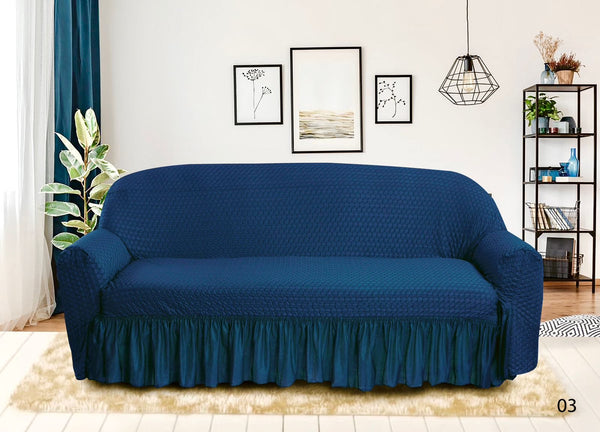 Premium Quality Butterfly Sofa covers-Navy Blue