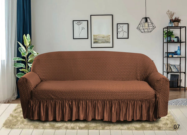 Premium Quality Butterfly Sofa covers-Brown