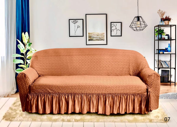 Premium Quality Butterfly Sofa covers-Bronze